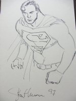 Superman by Stuart Immonen Comic Art